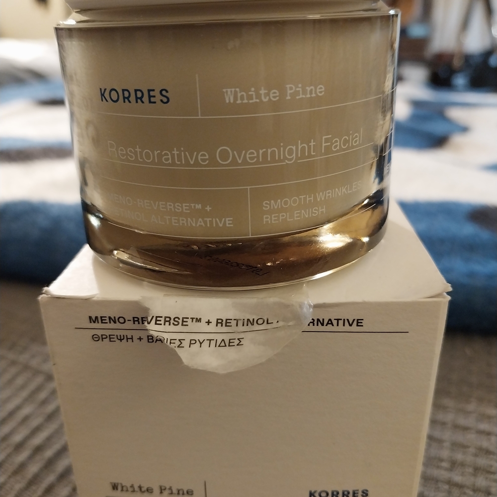 Korres White Pine Restorative Overnight Facial